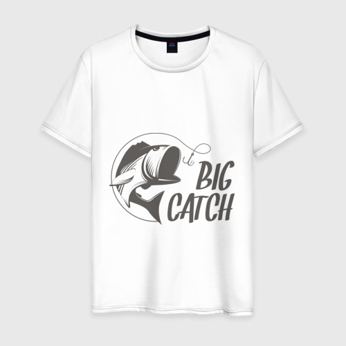 Мужская Футболка Big catch (хлопок)