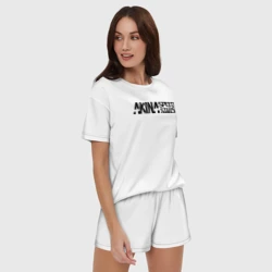 Женская пижама с шортиками хлопок Akina Speed star - фото 2