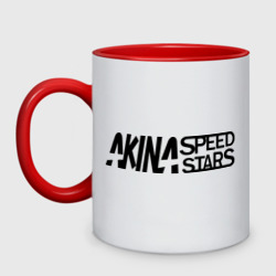 Кружка двухцветная Akina Speed star