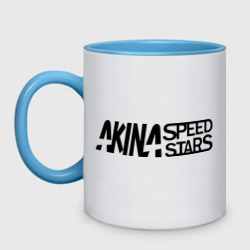 Кружка двухцветная Akina Speed star