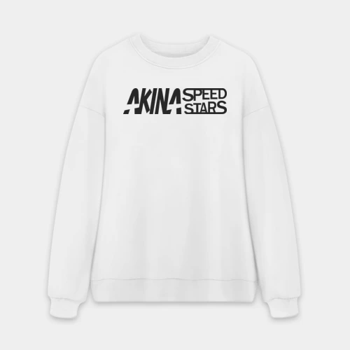 Мужской свитшот oversize без начеса хлопок Akina Speed star