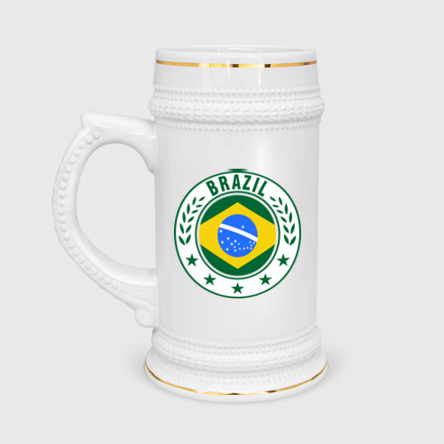 Кружка пивная Brazil - Бразилия ЧМ-2014 Фото 01 Кружка пивная Brazil - Бразилия ЧМ-2014 Фото 01