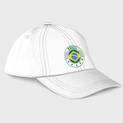 Бейсболка Brazil - Бразилия ЧМ-2014, цвет белый
