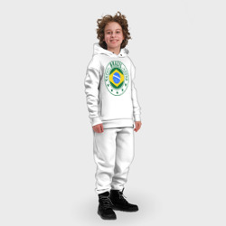 Детский костюм хлопок Oversize Brazil - Бразилия ЧМ-2014 - фото 2