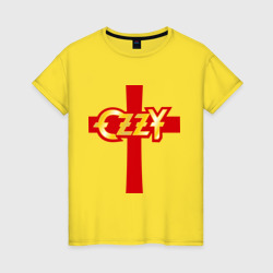 Женская футболка хлопок Ozzy Osbourne Оззи Осборн