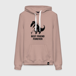 Женская толстовка хлопок Годзилла Best friend