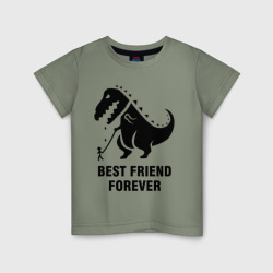 Детская футболка хлопок Годзилла Best friend