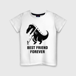 Детская футболка хлопок Годзилла Best friend