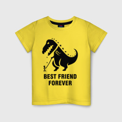 Детская футболка хлопок Годзилла Best friend