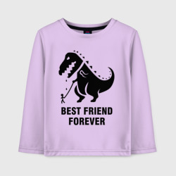 Детский лонгслив хлопок Годзилла Best friend