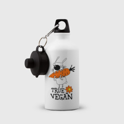 Бутылка спортивная True vegan истинный веган - фото 2