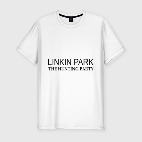 Мужская футболка хлопок Slim Linkin Park The hunting party