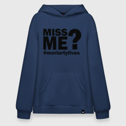 Худи SuperOversize хлопок Miss me? Moriarty