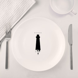 Набор: тарелка + кружка Биошок маяк - фото 2