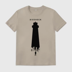 Мужская футболка хлопок Биошок маяк