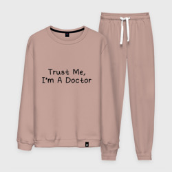 Мужской костюм хлопок Trust me, I'm A Doctor