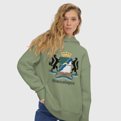 Женское худи Oversize хлопок Новосибирск - фото 2