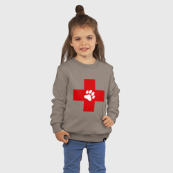 Детский свитшот хлопок Ветеринар - фото 2
