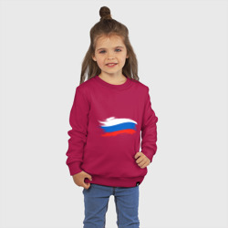 Детский свитшот хлопок Российский флаг - фото 2