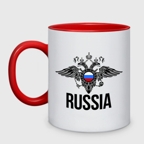 Кружка двухцветная Russia Фото 01 Кружка двухцветная Russia Фото 01