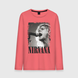 Мужской лонгслив хлопок Nirvana