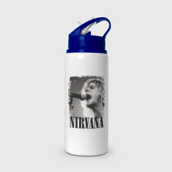 Бутылка для воды с трубочкой Nirvana