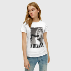 Женская футболка хлопок Nirvana - фото 2
