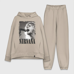 Женский костюм хлопок Oversize Nirvana