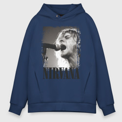 Мужское худи Oversize хлопок Nirvana