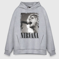 Мужское худи Oversize хлопок Nirvana