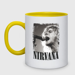 Кружка двухцветная Nirvana