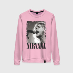 Женский свитшот хлопок Nirvana