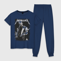 Женская пижама хлопок Metallica