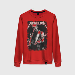 Женский свитшот хлопок Metallica
