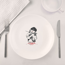 Набор: тарелка + кружка Chelsea Grin - фото 2