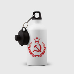 Бутылка спортивная СССР герб - фото 2