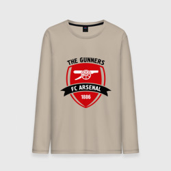 Мужской лонгслив хлопок FC Arsenal - The Gunners