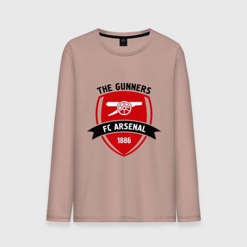 Мужской лонгслив хлопок FC Arsenal - The Gunners