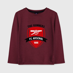 Детский лонгслив хлопок FC Arsenal - The Gunners