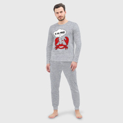 Мужская пижама с лонгсливом хлопок Dota - Иду на мид - фото 2