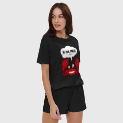 Женская пижама с шортиками хлопок Dota - Иду на мид - фото 2