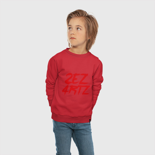 Детский свитшот хлопок 2ez4rtz Dota2, цвет красный - фото 5