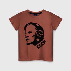Детская футболка хлопок Ленин музыка СССР