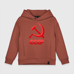 Детское худи Oversize хлопок СССР Логотип