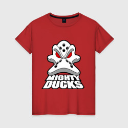 HC Anaheim Ducks – Женская футболка хлопок с принтом купить со скидкой в -20%