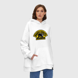 Худи SuperOversize хлопок HC Boston Bruins Label - фото 2