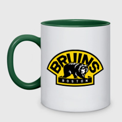 Кружка двухцветная HC Boston Bruins Label