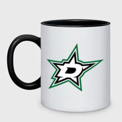Кружка двухцветная HC Dallas Stars