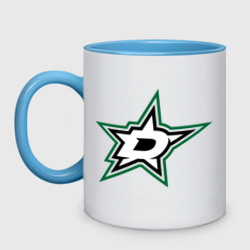 Кружка двухцветная HC Dallas Stars