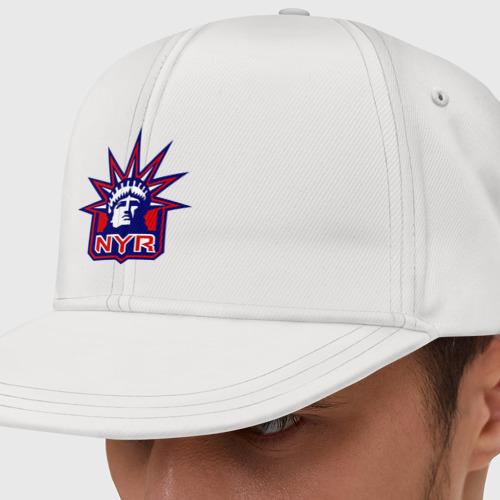 Кепка снепбек с прямым козырьком HC New York Rangers Emblem